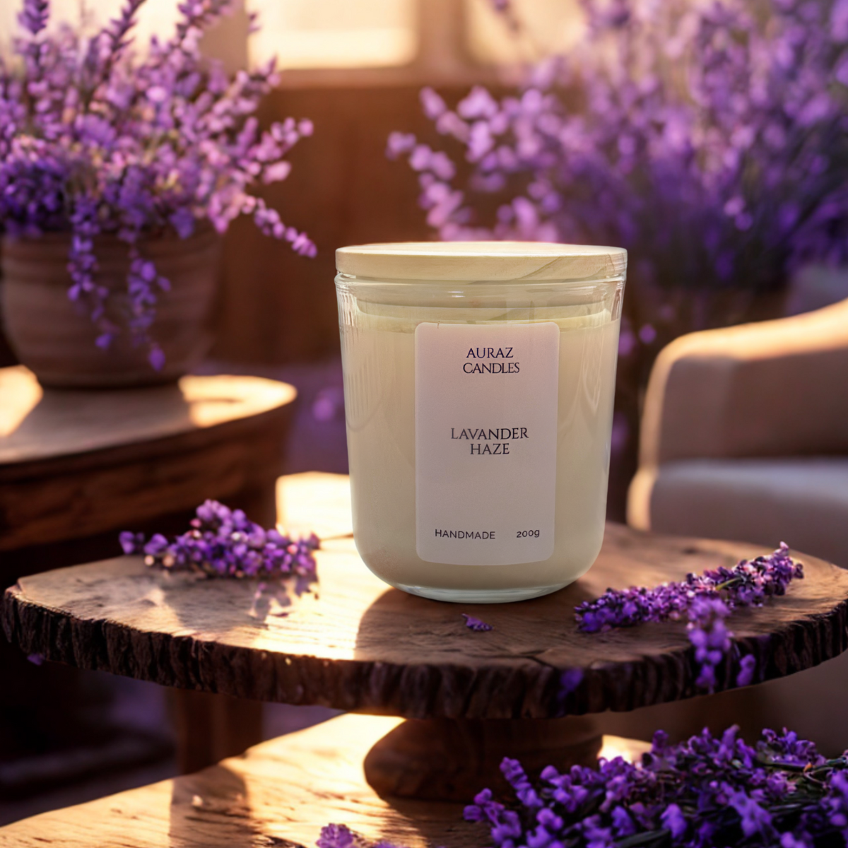 Vela Aromática Lavender Haze
